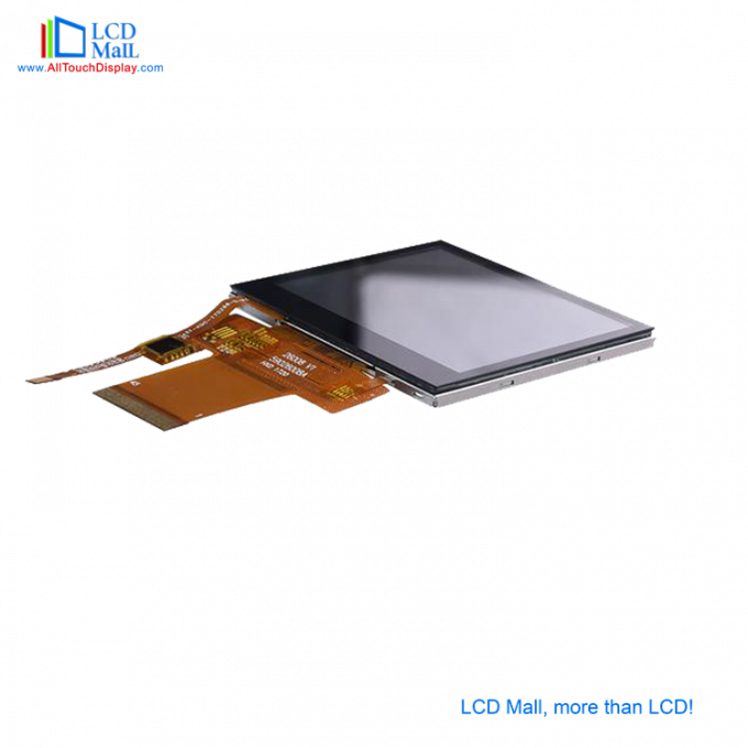 Ángulo de visión completo 3,5' TFT LCD panel táctil IPS pantalla de 24 bits Interfaz SPI RGB 2