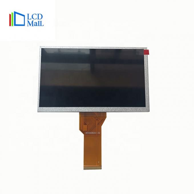 Pantalla LCD de transmisión de 7 pulgadas 1024 * 600 TFT personalizada con interfaz RGB de 24 bits 0