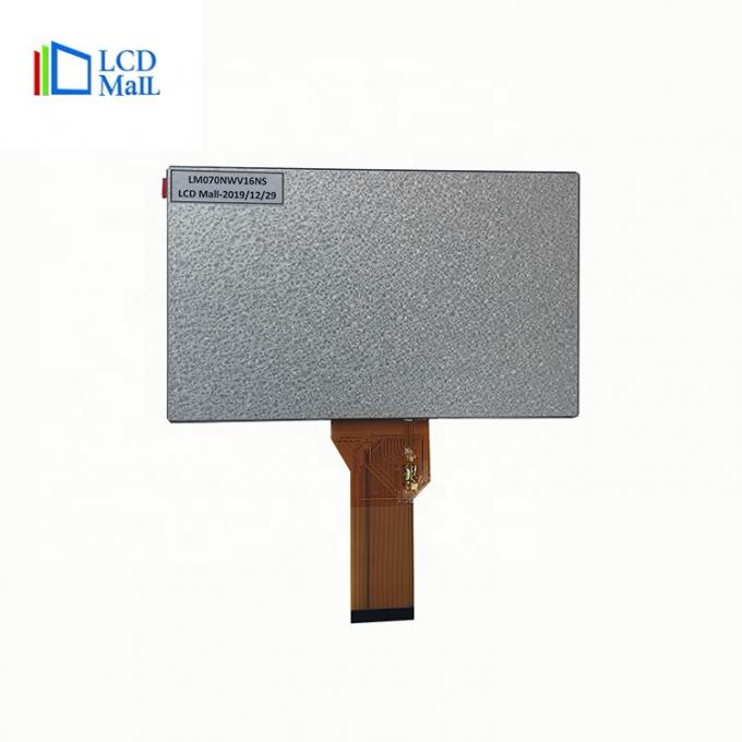 Pantalla LCD de transmisión de 7 pulgadas 1024 * 600 TFT personalizada con interfaz RGB de 24 bits 3