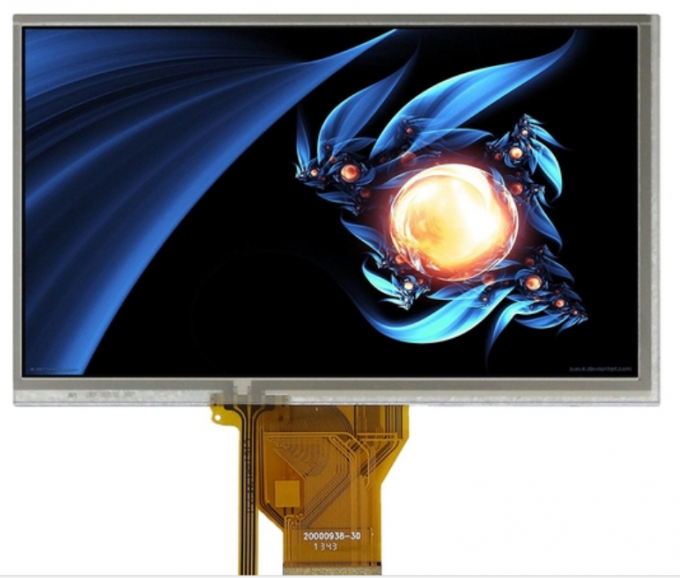 LCD Mall 7 pulgadas IPS TFT LCD con panel CTP 1024 * 600 425cd/M2 Interfaz MIPI 30PIN 0