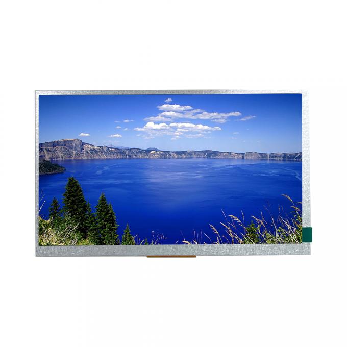 7.0 pulgadas de paisaje TFT LCD Modulo 800 * 480 Resolución 300nits 50pin RGB 24 bits Interfaz para automóviles 0