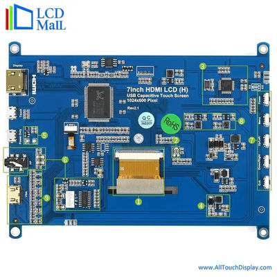 comprar 7 pulgadas de Raspberry PI TFT pantalla táctil 6 horas de visualización online manufacture