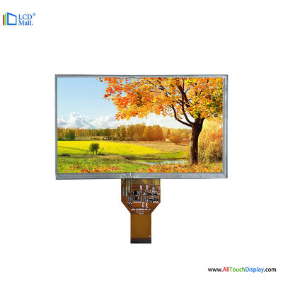 comprar 7 pulgadas TFT LCD 800x480 Resolución 400nits RTP Interfaz RGB Pantalla LCD online manufacture