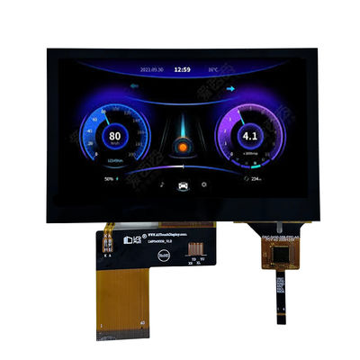 comprar 4.3'' IPS 480*RGB*272 Tft Display LCD 40 Pin Interfaz RGB Pantalla táctil capacitiva online manufacture