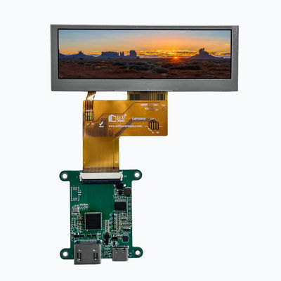 comprar Visualización completa 3.9 pulgadas HDMI TFT pantalla LCD 480 * 128 pantalla táctil amplia temperatura y alto brillo online manufacture