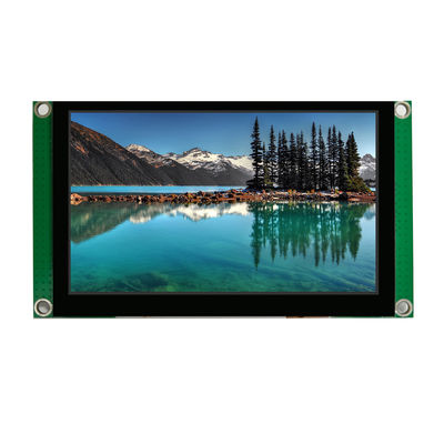comprar 5.0 pulgadas pantalla de puerto serie 350nits Resolución 800 * 480 módulos LCD TFT compatibles con Aduno / Raspberry Pi online manufacture