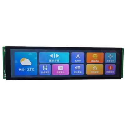 8Display de barra de 88 pulgadas LCD IPS TFT HD 1920*RGB*480 Display de pantalla LCD con interfaz LVDS