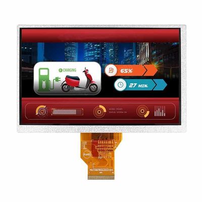 7 pulgadas 800*480 24 BIT RGB TFT pantalla LCD con CTP para uso doméstico