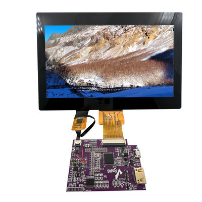 7 pulgadas 1024 * 600 IPS HDMI TFT Display 40 Pin 300 Nit OEM ODM