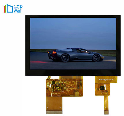 5 pulgadas de 800x480 TFT LCD con CTP todo el visualización RGB Interfaz TFT IPS pantalla