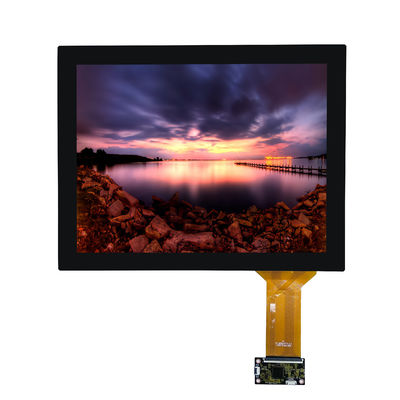 12.1 pulgadas CTP 1024X768 Interfaz LVDS TFT LCD Modulo de pantalla IPS con IC de tablero T-CON