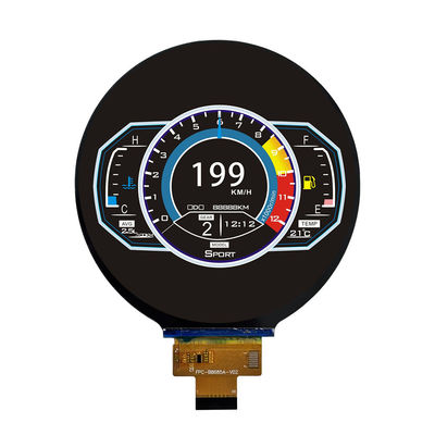 Módulo LCD TFT de alta durabilidad con conector 5S2P FPC VF 30±1.2V IF 40mA