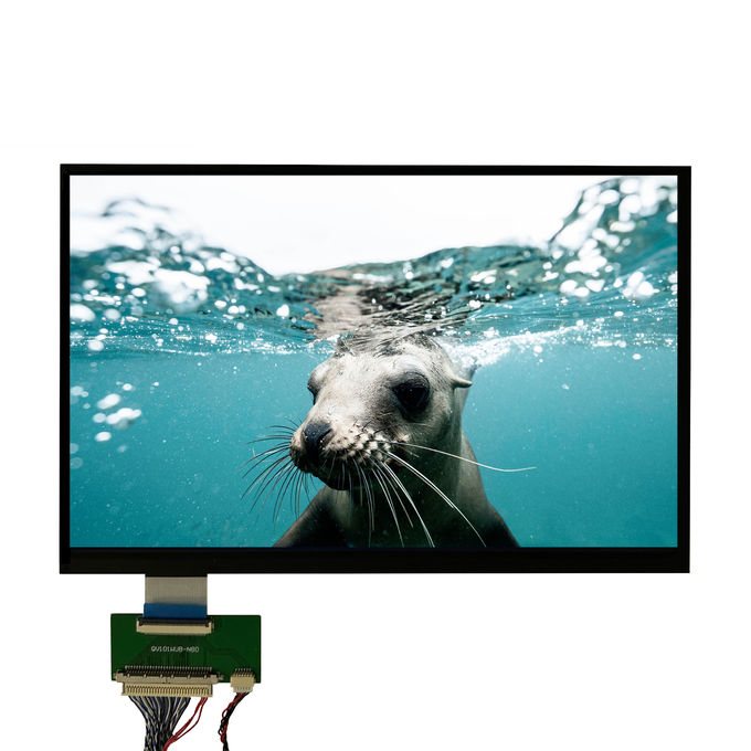 FHD TFT LCD Modulo de 10.1 pulgadas Panel todo IPS LVDS Interfaz 700cd/m2 Luminancia pantalla de LCD 1
