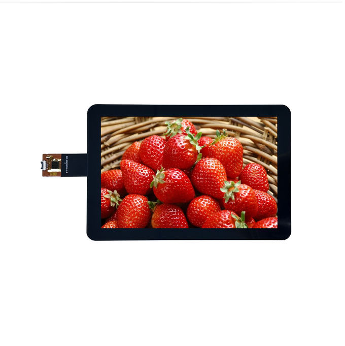 Panel de pantalla LCD TFT de 7 pulgadas con pantalla táctil capacitiva MIPI FPC Connector 24 Chip Luz de fondo LED blanca 0