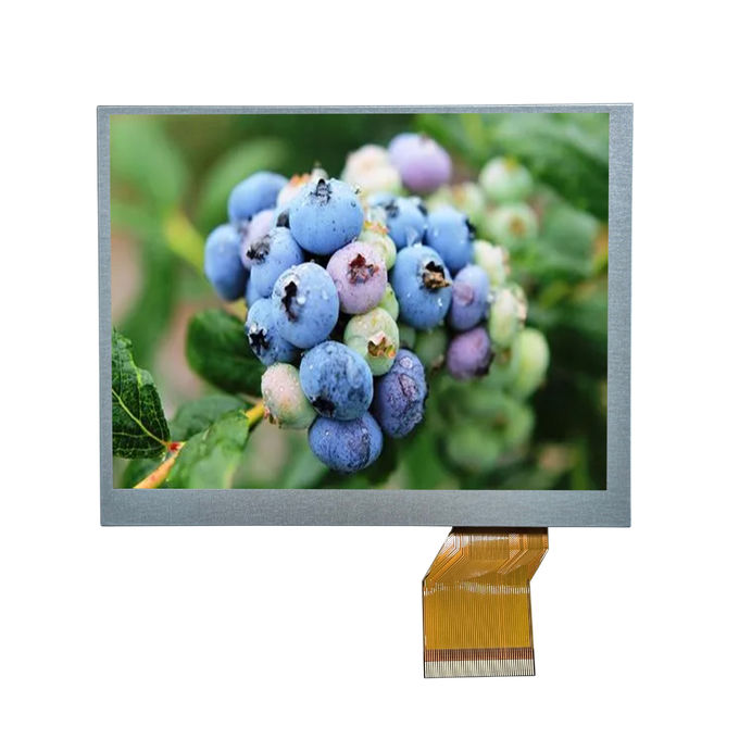 5.7 pulgadas de pantalla VGA TFT con superficie de conector FPC RGB JD9168S controlador IC IPS visualización de pantalla de módulo LCD 0