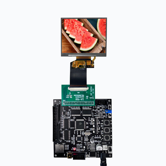 LCD Mall 3.5 pulgadas Panel táctil personalizado TFT módulo LCD -20 ° C ~ 70 ° C Temporalidad de funcionamiento 54pin para industrial 0