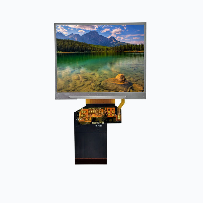 Nueva llegada 3,5 pulgadas interfaz RGB módulo de LCD de TFT 300nits brillo pantalla táctil LCD 0