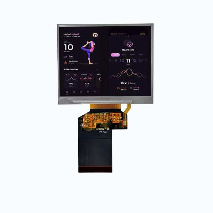 3Pantalla LCD TFT de 5 pulgadas con panel táctil personalizado de resolución 320x240 Interfaz RGB 1