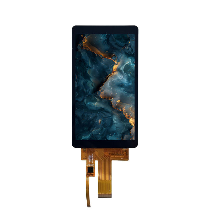 LCD Mall 5.5 pulgadas IPS TFT LCD Panel táctil 390cd/m2 MIPI 4Lane FPC módulo de visualización del conector 0